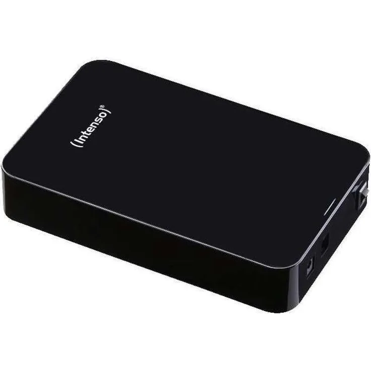 Intenso Memory Center - Festplatte - 1 TB - extern (Stationär) - 3.5 Zoll (8.9 cm) - USB 3.0 - 5400 rpm - Puffer: 32 MB - Schwarz (6031560)