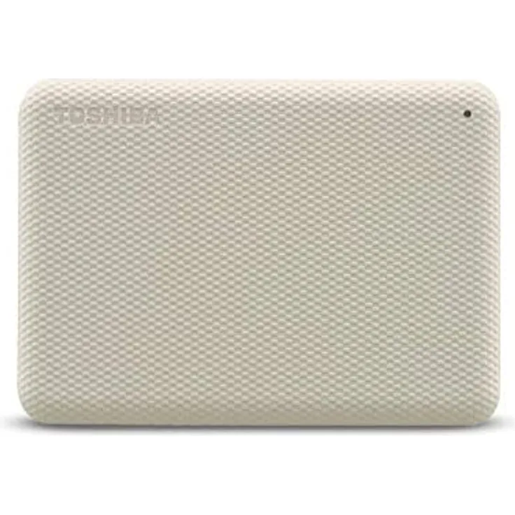 Toshiba Canvio Advance - Festplatte - 4 TB - extern (tragbar) - 2.5 Zoll (6.4 cm) - USB 3.2 Gen 1 - hellbeige (HDTCA40EW3CA)