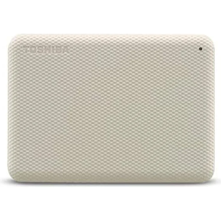 Toshiba Canvio Advance - Festplatte - 4 TB - extern (tragbar) - 2.5 Zoll (6.4 cm) - USB 3.2 Gen 1 - hellbeige (HDTCA40EW3CA) – Bild 1