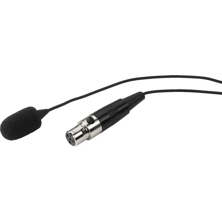 JTS CX-500 Miniatur Elektret-Instrumentenmikrofon, Mikro für Streich- und Akustik-Instrumente, Instrumenten-Verstärker mit unterschiedlichen Befestigungen und Aufbewahrungs-Box, in Schwarz