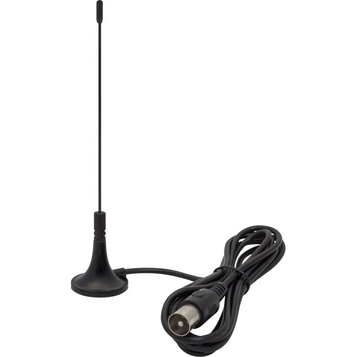 Passive DVB-T2 Mini Stabantenne mit Magnetfuß