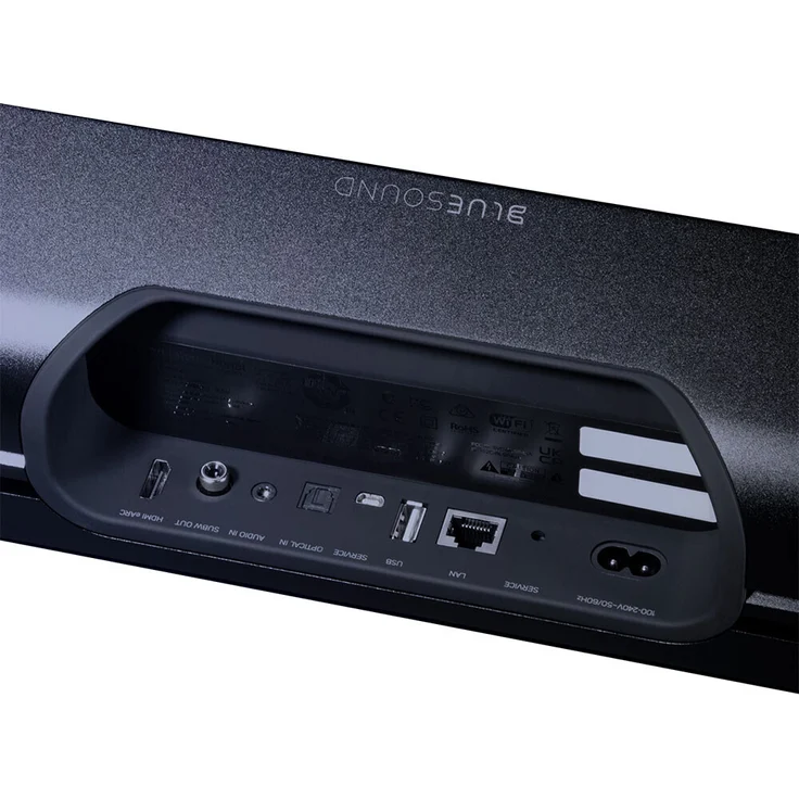 Bluesound Pulse Soundbar+ Soundbar ohne Subwoofer, schwarz – Bild 4
