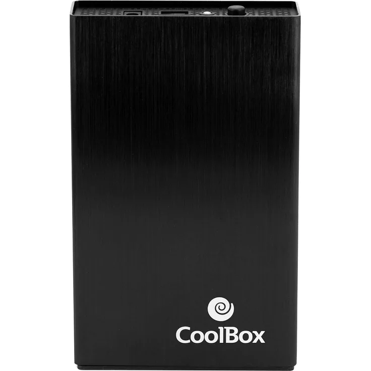 CoolBox A-3533 Festplattengehäuse für 3,5 Zoll HDD (SATA I-II-III, USB 3.0), Aluminium, Geschwindigkeit bis zu 5 Gbps, Festplatten bis zu 8 TB, inkl. Montagekit und USB 3.0 Kabel