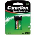 Camelion 10000122 Super Heavy Duty Batterien 6F22 9 Volt Block- 1 Stück