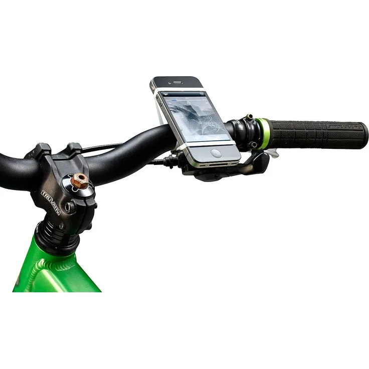 Callstel Handyhalter Fahrrad: Universal-Fahrradhalterung für Smartphones und Handys (Fahrradhalter Smartphone)