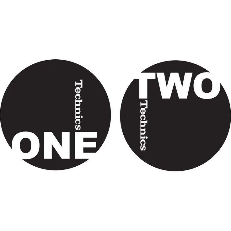 Technics Slipmat One-Two (Mixed Set)