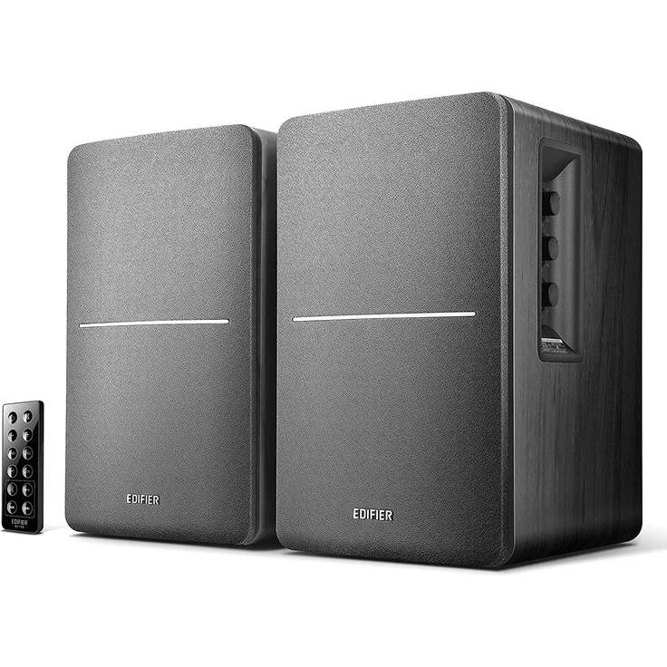 Edifier Studio R1280DB 2.0 Aktivboxen, kabellose Bluetooth Regallautsprecher in schwarz Regallautsprecher - 21 Watt - schwarz – Bild 2