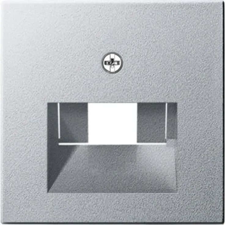 Gira 027026 Abdeckung UAE IAE ISDN System, alu