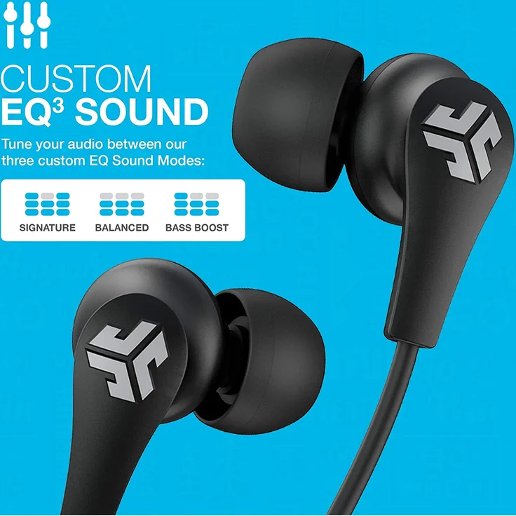 JLab JBuds Pro Wireless In-Ear Kopfhörer, mit Bluetooth, Mikrofon, geeignet für Sport, weiß – Bild 6