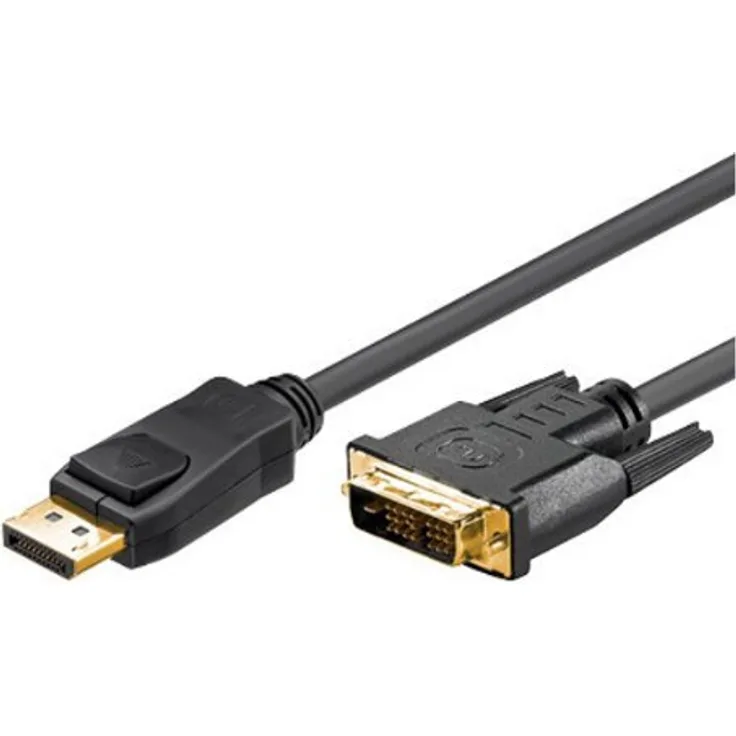 Wentronic Goobay - DisplayPort-Adapter - DisplayPort (M) - DVI-D (M) - 2 m (51961)