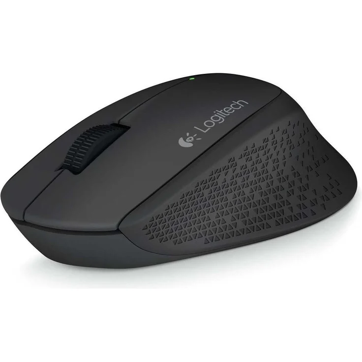 Logitech M280 Kabellose Maus, 2.4 GHz Verbindung via Nano-USB-Empfänger, 1000 DPI Optischer Sensor, 18-Monate Akkulaufzeit, 3 Tasten, PC-Mac - Schwarz – Bild 4
