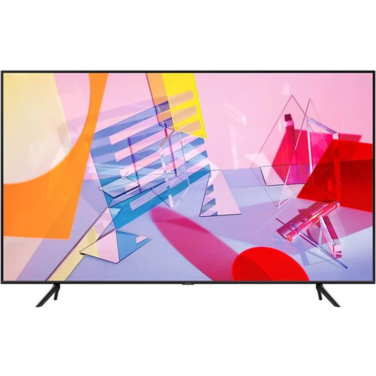 Samsung QE75Q60T 189 cm (75 Zoll) QLED Smart TV (Ultra HD, HDR) HD-Triple-Tuner (Sat, Antenne, Kabel) Modelljahr 2020 Energieklasse G (EU-Modell) – Bild 1