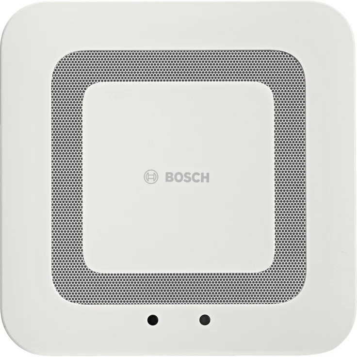 Bosch Smart Home Funk-Rauchwarnmelder Twinguard mit Luftqualitätsmessung, Bosch Smart Home System, App-Anbindung, kompatibel mit Apple HomeKit, weiß (8750001213) – Bild 1