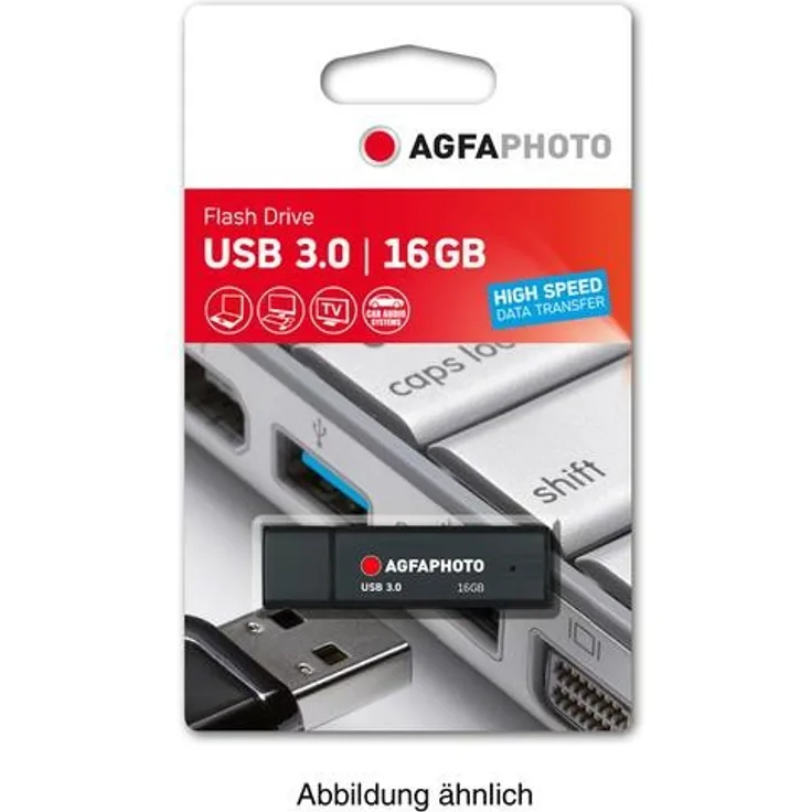 AgfaPhoto USB Flash Drive 128GB, USB-A 3.0 (10572)