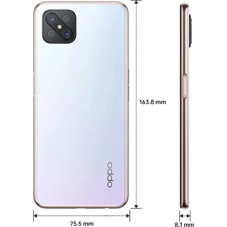 Oppo Reno4 Z 5G Smartphone 16,69cm (6,57 Zoll) LTPS, LCD-Display, 128GB interner Speicher, 8GB RAM, Dual-SIM, Dew White – Bild 7