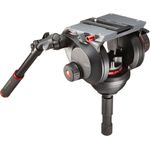Manfrotto Pro Fluid Video-Neiger mit 100mm Halbkugel