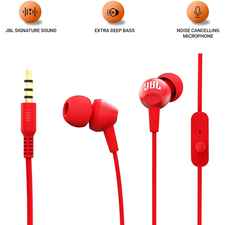 JBL C100SI rot – Bild 3