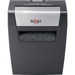 Rexel Aktenvernichter Momentum X406, Sicherheitsstufe P4, Partikelschnitt, 6 Blatt Kapazität, 15L Abfallbehälter, Schwarz, 2104569EU