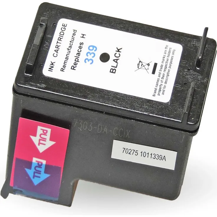 Wiederbefüllt HP 339, C8767EE BK Schwarz Black Druckerpatrone für 860 Seiten von Gigao