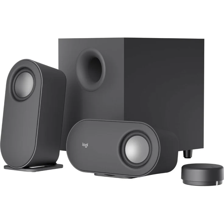 Logitech Z407 Lautsprecher, schwarz, Bluetooth, Subwoofer, raumfüllender Sound – Bild 1