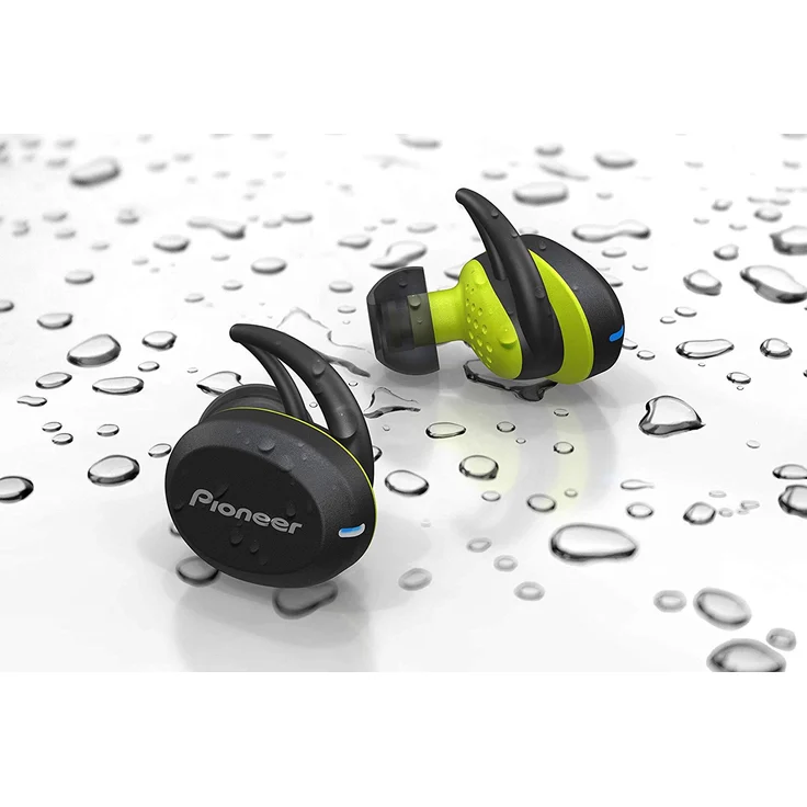 Pioneer E8TW-Y Truly Wireless Kopfhörer (Bluetooth, In-Ear, Sport, 3 h Spielzeit pro Ladung) Gelb – Bild 4