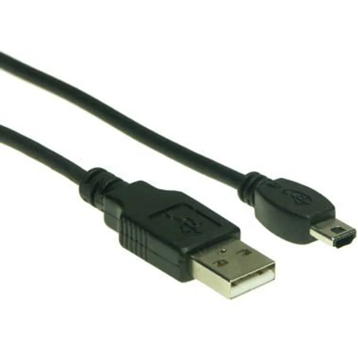 ASSMANN USB2.0 Anschlusskabel USB A auf USB mini B 5pin M/M beige 1,8m bulk (AK-300108-018-S)