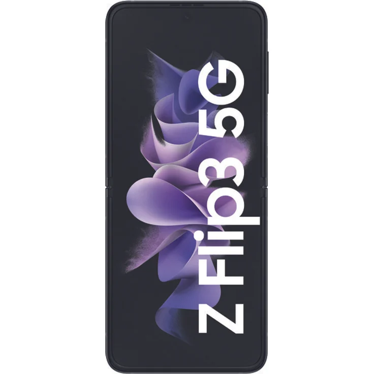 Samsung Galaxy Z Flip 3 5G Smartphone 17,02cm (6,7 Zoll) AMOLED-Display, 128GB interner Speicher, 8GB RAM, Android 11, Phantom Black – Bild 2