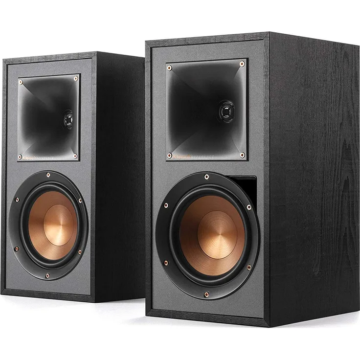 Klipsch R-51PM Lautsprecher Set schwarz Regallautsprecher - 120 Watt - schwarz