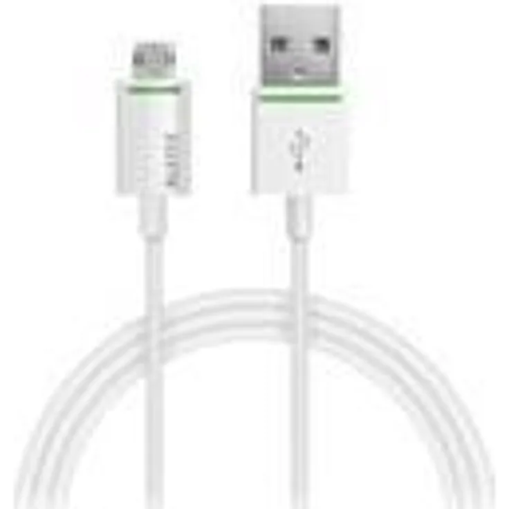 Leitz 62160001 Kabel Micro USB umschaltbar 1m Weiß