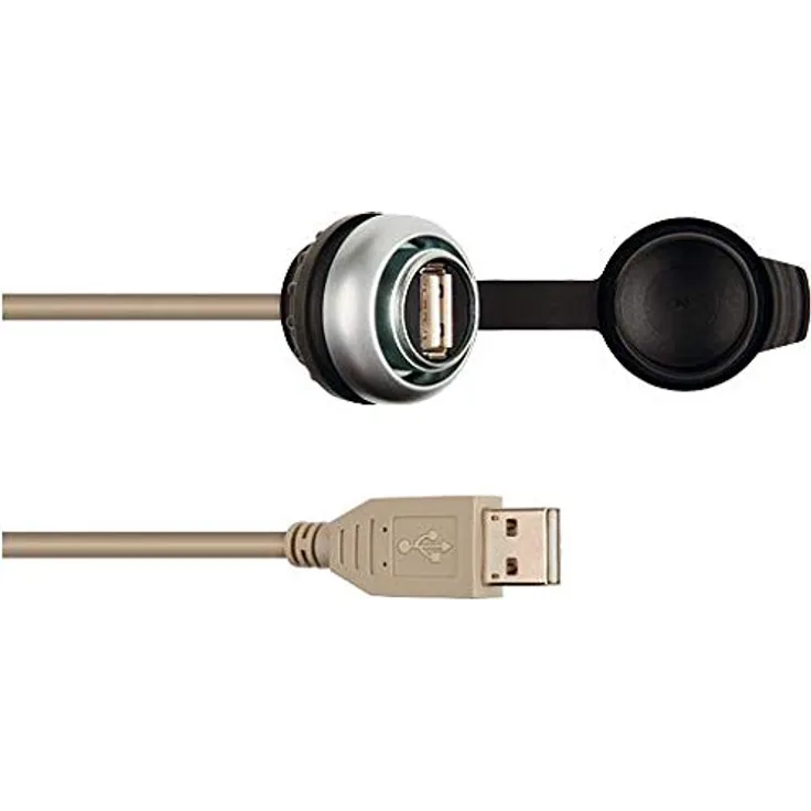 MSDD Einbaudose USB 3.0 BF A, 1.5 m Kabelverlängerung