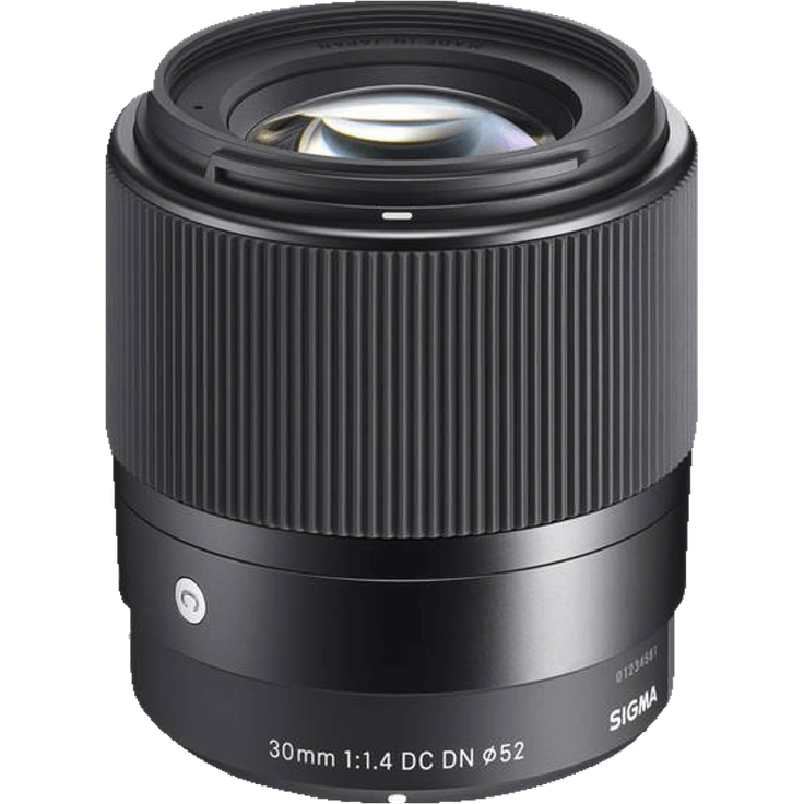 Sigma 30mm F1,4 DC DN Contemporary Objektiv (52mm Filtergewinde) für Micro Four Thirds Objektivbajonett