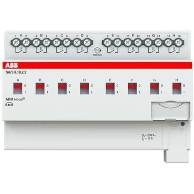 ABB Stotz Schaltaktor 8fach, 10A, REG SA/S8.10.2.2