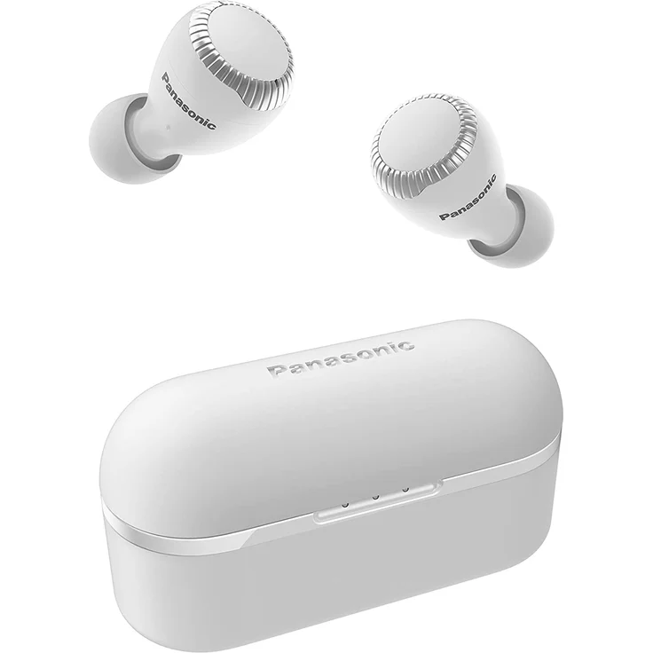 Panasonic RZ-S300WE-W True Wireless In-Ear Kopfhörer, mit Bluetooth, Mikrofon, spritzwassergeschützt, weiß – Bild 1