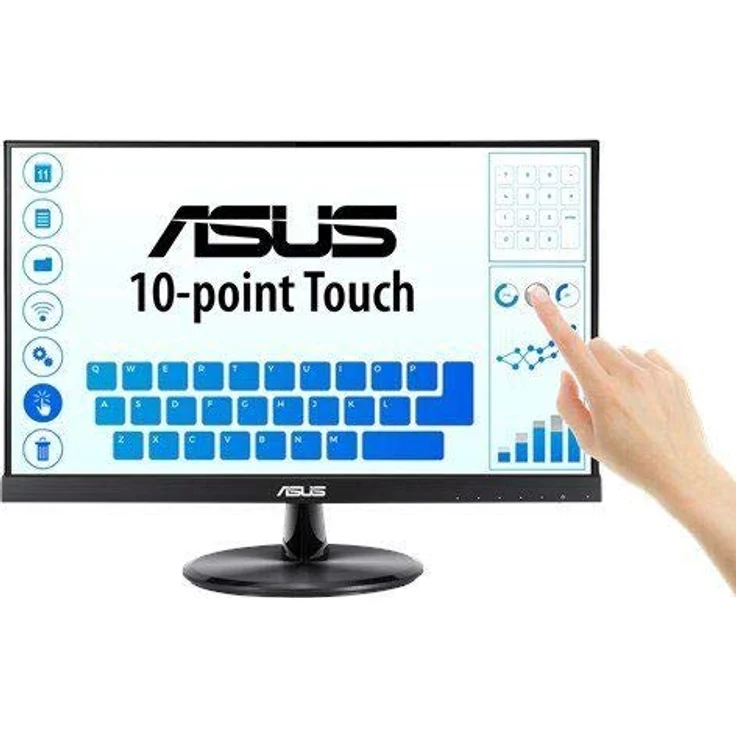 Asus VT229H (90LM0490-B01170) - 21,5 Zoll, Full HD (1920 x 1080), IPS-Panel, 60Hz, 5ms, 250cd/m² – Bild 1