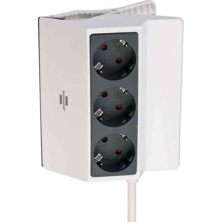 Steckdosenleiste Brennenstuhl 3fach 3m ws-anth – Bild 1