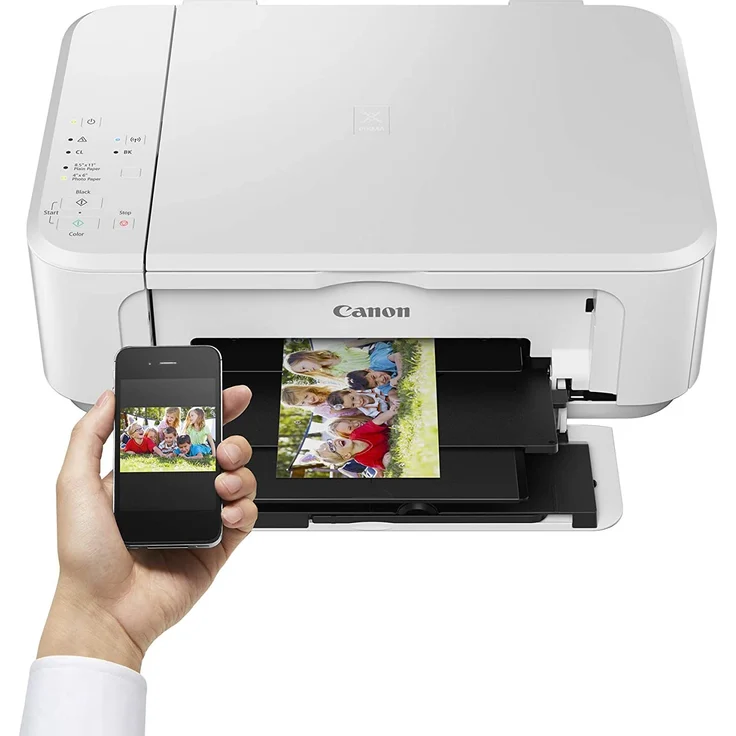 Canon PIXMA MG3650S (3-in-1) Multifunktionsdrucker - (Tintenstrahl) Farbe, Druckgeschwindigkeit: 10 s/w, 5,7 Farbe, Auflösung: 4800 x 1200, USB, WLAN, AirPrint, Cloud Print (0515C109) – Bild 5