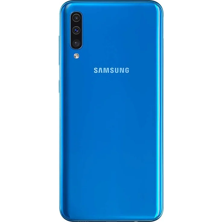 Samsung Galaxy A50 Smartphone 16,26cm (6,4 Zoll) Super AMOLED-Display, 128GB interner Speicher, 4GB RAM, Dual-SIM, Android, Blue – Bild 4