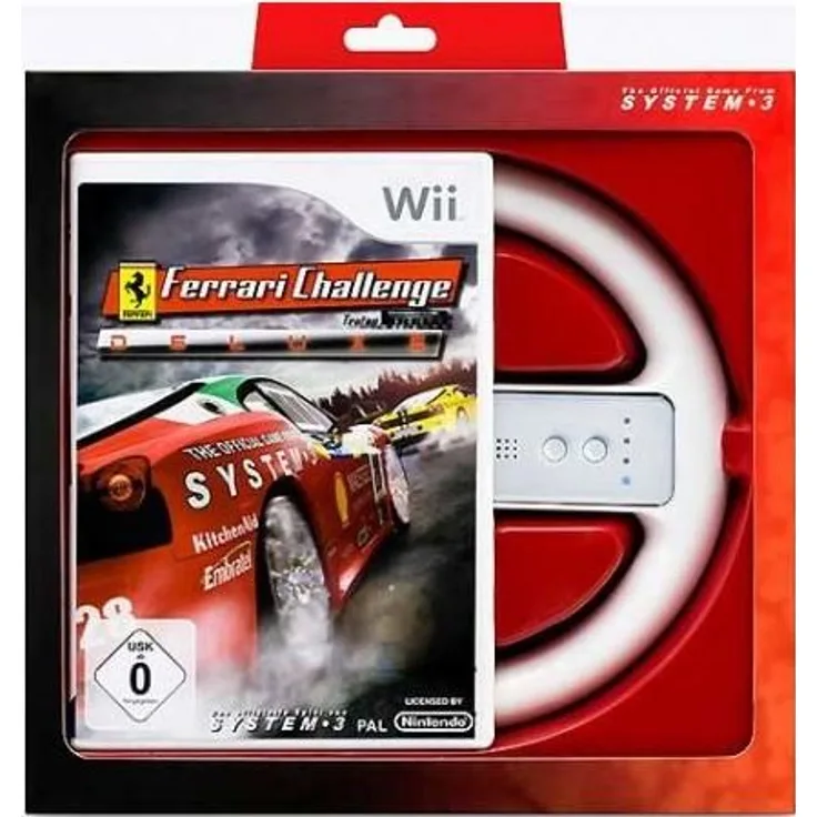 Ferrari Challenge inkl. Lenkrad (Wii)