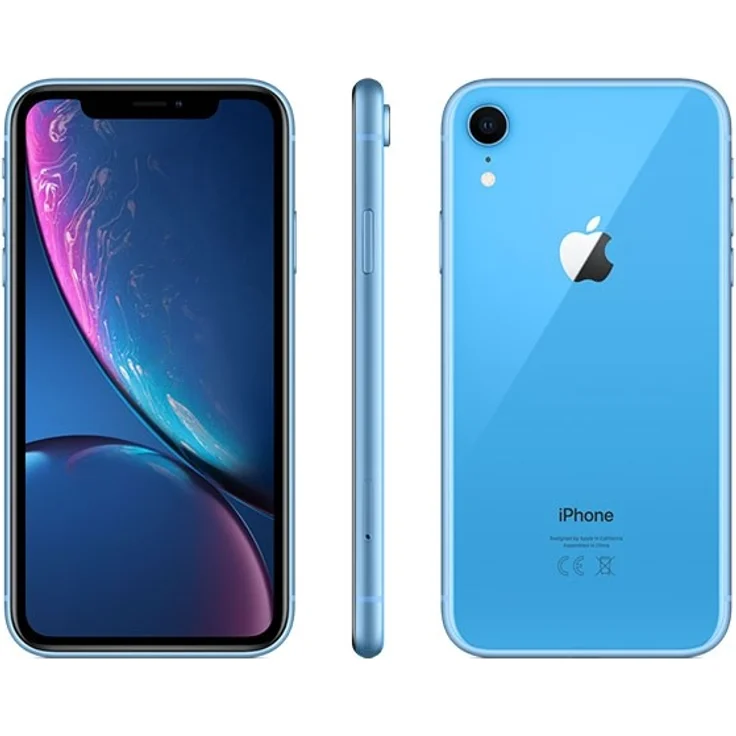 Apple iPhone XR Smartphone 15,49cm (6,1 Zoll) LCD-Display, 256GB interner Speicher, 3GB RAM, iOS 12, Blau – Bild 3