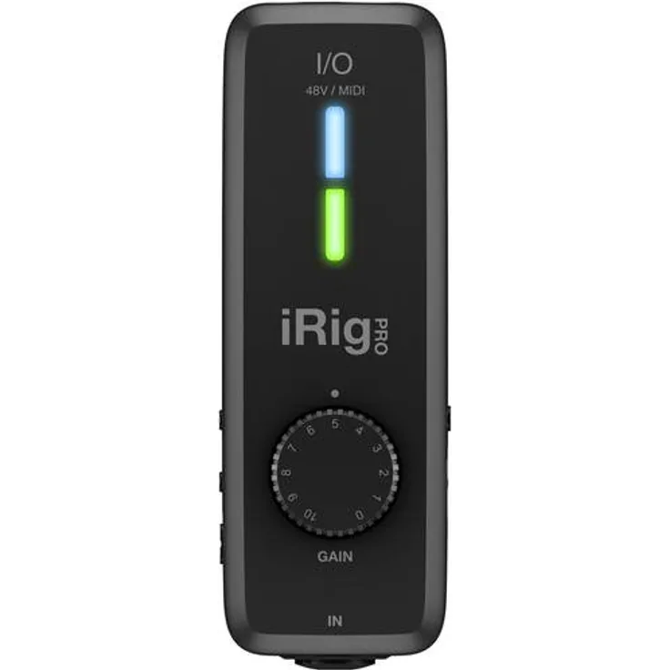 IK Multimedia MIDI Interface iRig PRO I-O Monitor-Controlling, inkl. Software