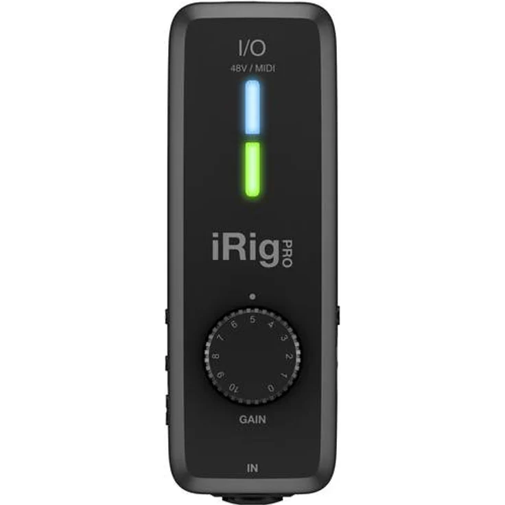 IK Multimedia MIDI Interface iRig PRO I-O Monitor-Controlling, inkl. Software
