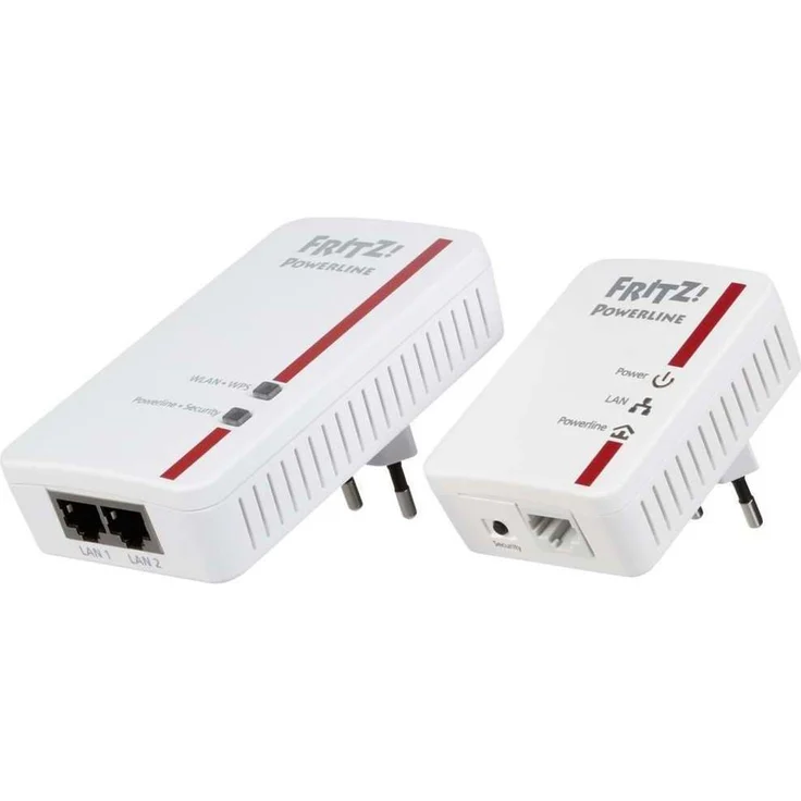 AVM FRITZ!Powerline 540E - 510E WLAN Set (500 MBit-s, WLAN-Access Point, Fast-Ethernet-LAN, internationale Version) – Bild 3