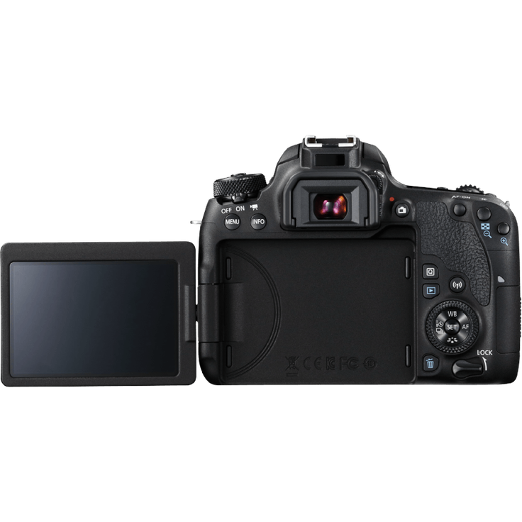 Canon EOS 77D Kit schwarz inkl. EF-S 18-55mm IS STM – Bild 2