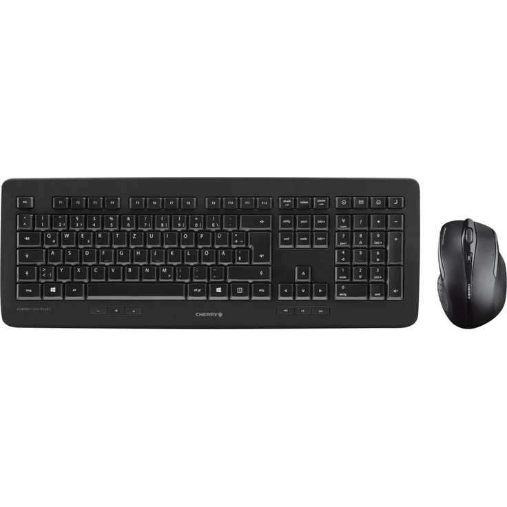 Cherry DW 5100 schwarz, USB, Deutsch QWERTZ (JD-0520DE-2) – Bild 1