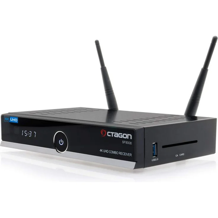 Octagon SF8008 4K UHD 2160p H.265 HEVC E2 Linux Dual Wifi DVB-S2X & T2C Combo Receiver – Bild 3