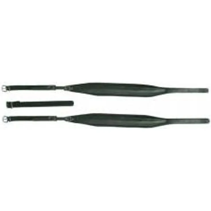 Gewa 766040 Tragriemen für Akkordeon extra breit Leder, schwarz