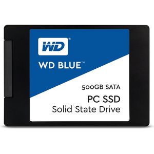 Bild für WD Blue 500GB interne SSD Festplatte SATA 6 Gbit-s 2,5 Zoll (7mm)