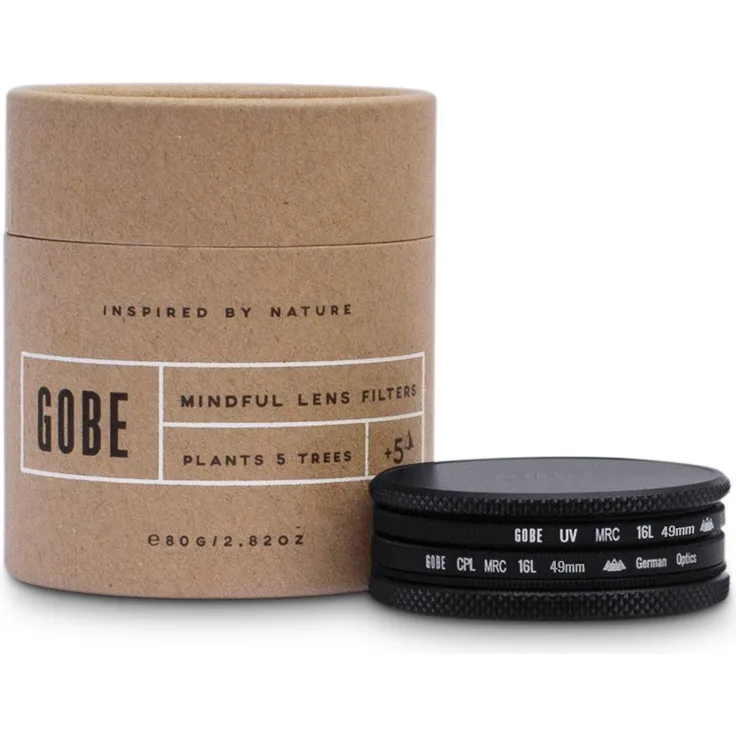 Gobe Filter Kit 49mm SCHOTT MRC 16-lagig: UV + CPL-Polarisator