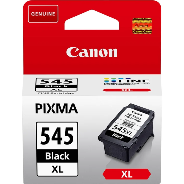 Canon PG-545XL original Tintenpatrone Schwarz XL für Pixma Inkjet Drucker (8286B001), für Canon PIXMA