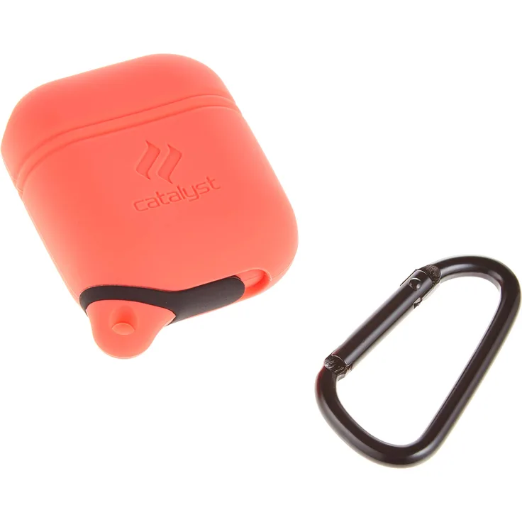 Catalyst Cat-CATAPDCOR Zubehör für Kopfhörer-Ohrhörer Zubehör für Kopfhörer-Kopfhörer (Steckplatz, Apple, AirPods, Silikon, Korallenrot, 49 mm)